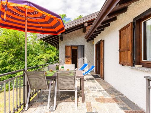 Balkón alebo terasa v ubytovaní Holiday Home Annita by Interhome