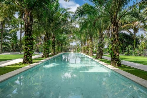 Bazén v ubytování Brand new Private Luxury Villa in Ubud nebo v jeho okolí