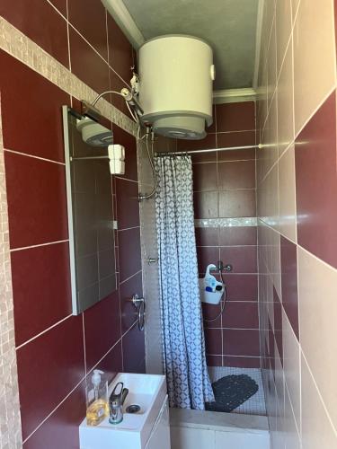 Ένα μπάνιο στο Delux Apartments Vele