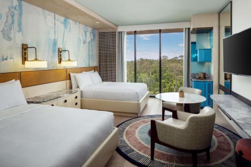 Conrad Orlandoにあるベッド