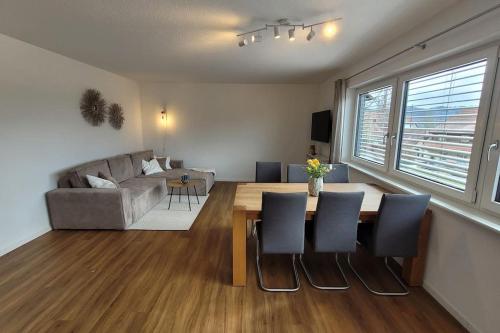 Χώρος καθιστικού στο Ferienwohnung im Fröscheloch