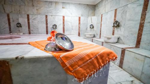 Koupelna v ubytování Nex Royal Beach Hotel- All Inclusive