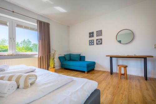 Ένα ή περισσότερα κρεβάτια σε δωμάτιο στο Villa Akasha