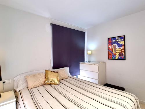 Postel nebo postele na pokoji v ubytování 182 Apartment in Llançà