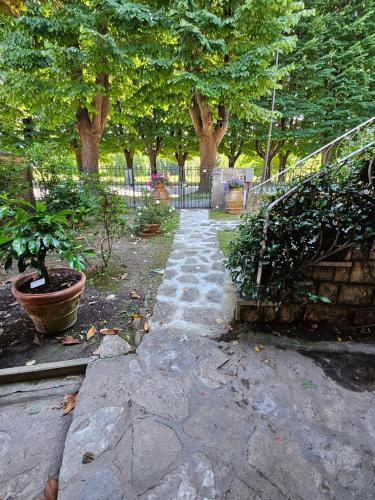 Zahrada ubytování B&B Casa Tessieri