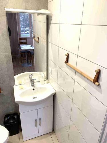 Kúpeľňa v ubytovaní Studio CORNER