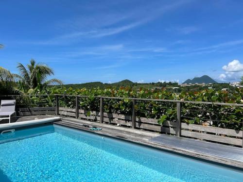 Bazén v ubytování Nouveau ! Villa au Diamant nebo v jeho okolí