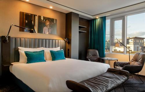 Voodi või voodid majutusasutuse Motel One Glasgow toas