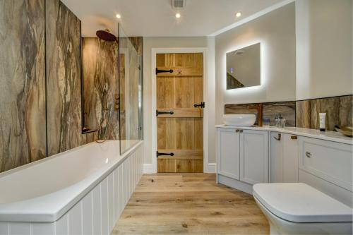 Ένα μπάνιο στο The Pony Stalls, Brompton Regis