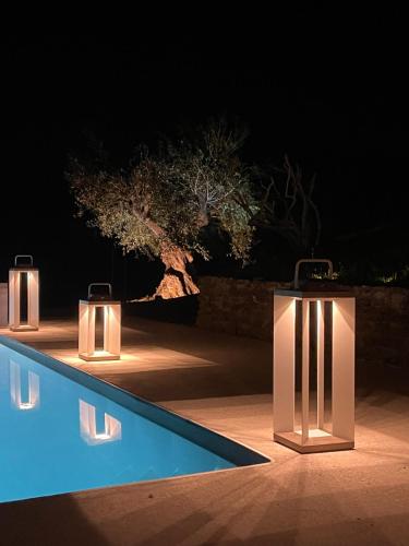 Πισίνα στο ή κοντά στο Les terrasses du Pilat