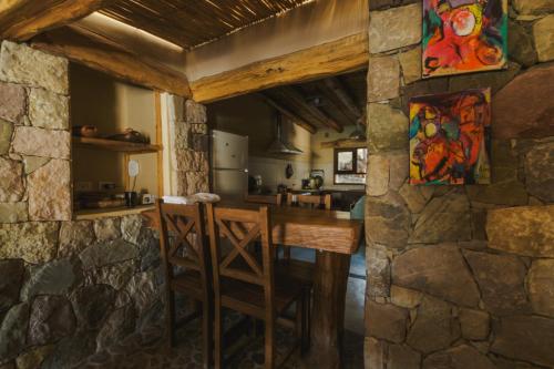 Kuchyň nebo kuchyňský kout v ubytování Aguaribay Tilcara