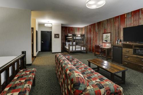 Et tv og/eller underholdning på Stoney Creek Hotel Kansas City - Independence