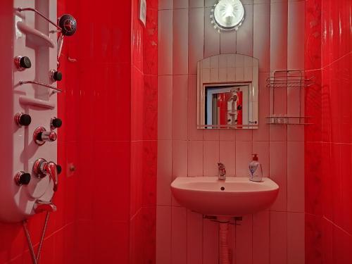 Ένα μπάνιο στο Mercury Guest House