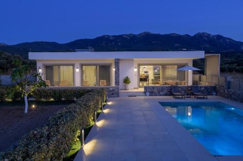 Private Villa Karydia with private pool