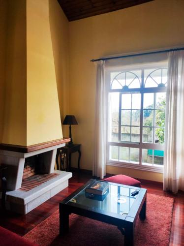 Posezení v ubytování Casa Sanmartín