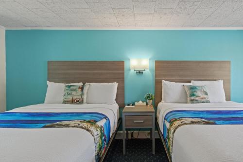 Cama o camas de una habitación en Olde Tavern Motel and Inn - Cape Cod