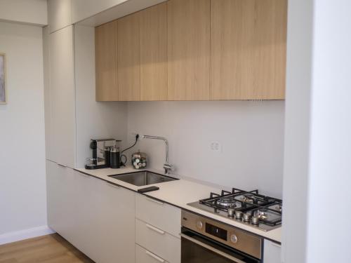 Dapur atau dapur kecil di Chindia Park Suite