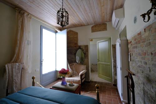 Χώρος καθιστικού στο Agriturismo Sant'Agostino
