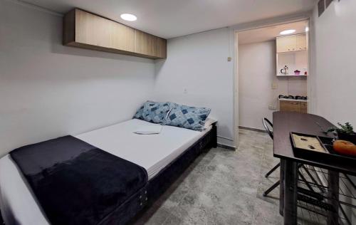 Krevet ili kreveti u jedinici u objektu Aparta estudio Villa Real 1