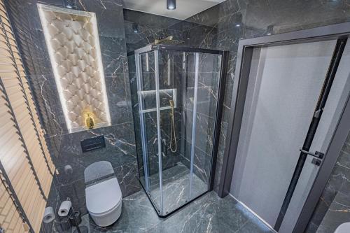 Ένα μπάνιο στο Apartament w Cieplicach Luxury