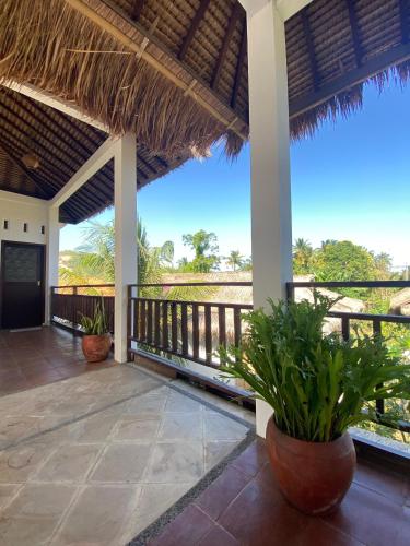 Ban công/sân hiên tại Cewin's Homestay