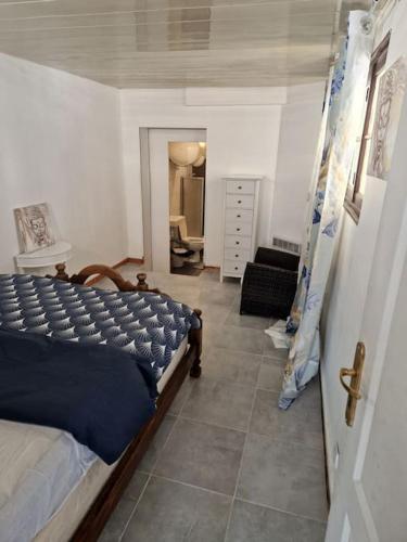 Katil atau katil-katil dalam bilik di Appartement en résidence