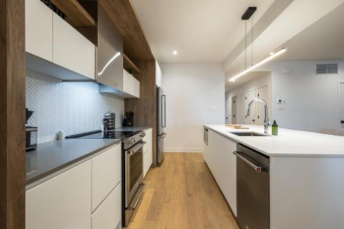 Küche/Küchenzeile in der Unterkunft Tremblant Prestige - Verbier 4-102