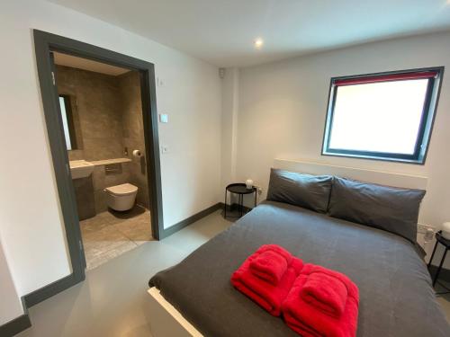 Ένα μπάνιο στο 2 The View apartments Ilfracombe - Seafront, Parking, Lift, EV