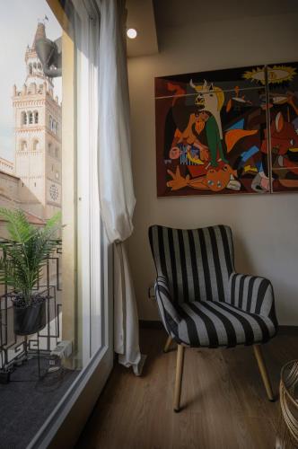 Χώρος καθιστικού στο Bed & Breakfast Piazza Duomo