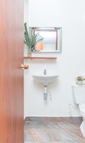 Ванная комната в Hotel Villa Park Real