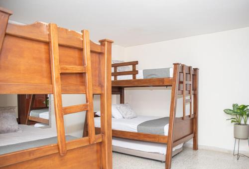 Кровать или кровати в номере Hotel Villa Park Real