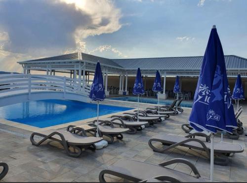 Piscina en o cerca de Pensiunea Elis
