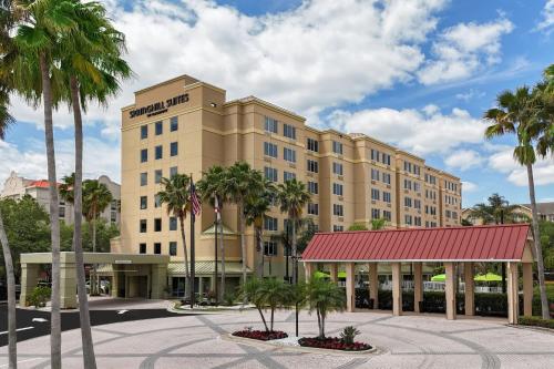 a rendering of the hampton inn suites anaheim at SpringHill Suites by Marriott Orlando Convention Center in Orlando