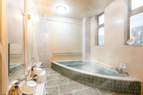 Koupelna v ubytování Travel Inn Kofu