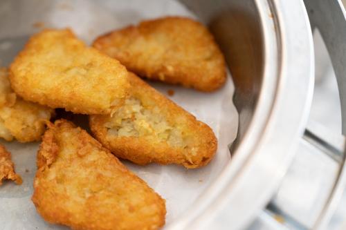 a close up of some fried food in a bowl at The Verandah - SHA Extra Plus in Ao Nang Beach