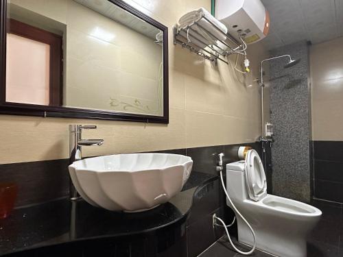Ένα μπάνιο στο Thanh Quyen hotel