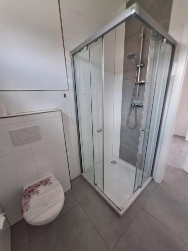 Koupelna v ubytování Murtal Appartement Größingblick Top 1