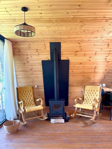 Fotografie z fotogalerie ubytování Kuro cottage- A frame v destinaci Stepancminda