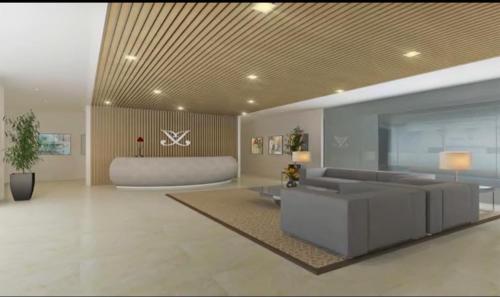 Χώρος καθιστικού στο Marcos Condotel-Inspiria Condominium