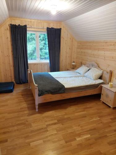 Postel nebo postele na pokoji v ubytování Dalen