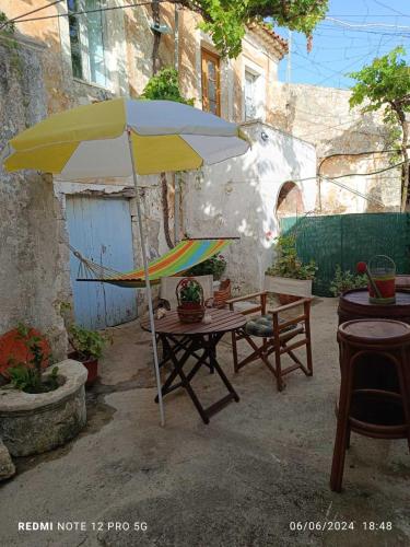 Patio o area all'aperto di Ξενώνας "Alexandra's Coffee House"