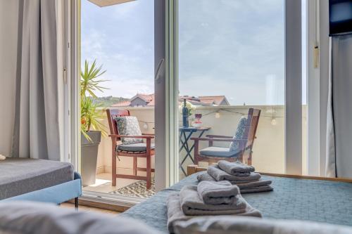 Posedenie v ubytovaní Trogir Downtown Apartments