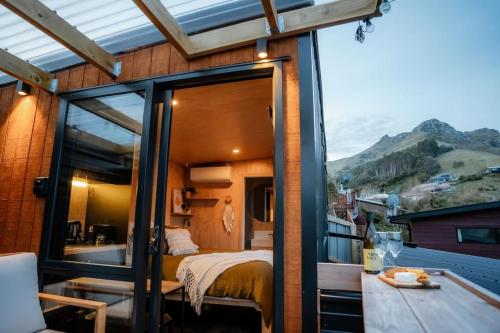 Nespecifikovaný výhled na hory nebo výhled na hory při pohledu z apartmánu