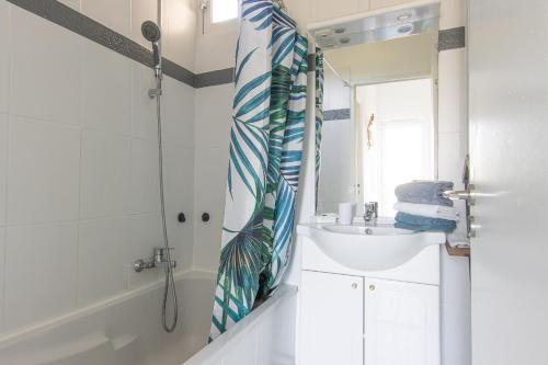 Koupelna v ubytování Villa Orba