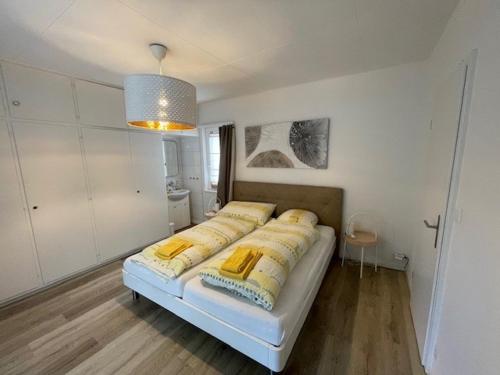 Ascona Casa Cristinaにあるベッド