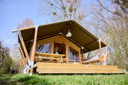 Zahrada ubytování Glamping Meersen