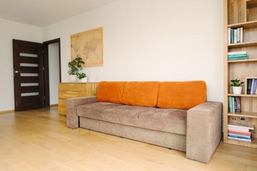 Et opholdsområde på Apartament Morski