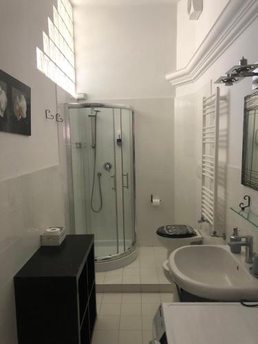 Koupelna v ubytování B&B Da Ponticello