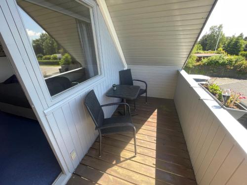 Balkón nebo terasa v ubytování Marielyst Guesthouse