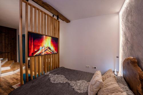 En eller flere senge i et værelse på Studio by Casa Otto